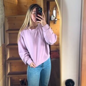 🌸 Lululemon Super Soft Pink Crewneck Sweatshirt 🌸
